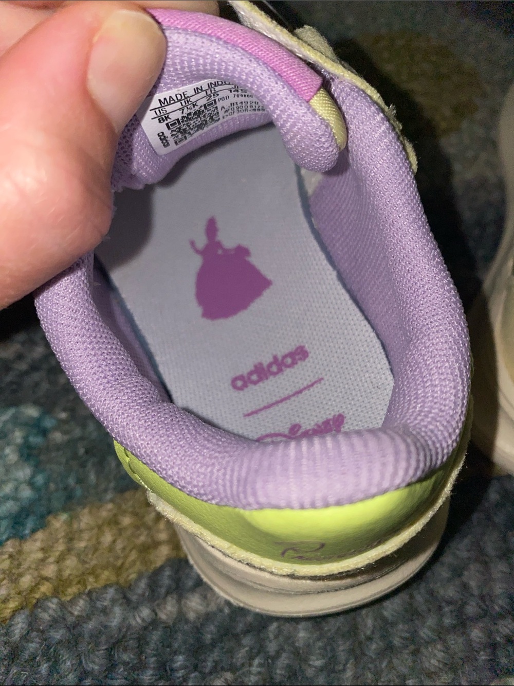 adidas Kids Sneakers Princess Tiana  Disney - Picture 4 of 6